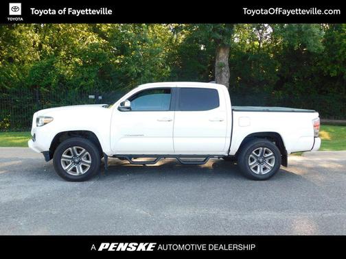 Super White 2019 Toyota Tacoma Limited