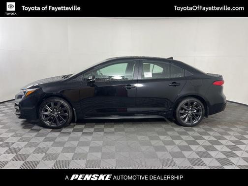 Midnight Black Metallic 2026 Toyota Corolla SE