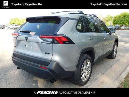 Silver Sky Metallic 2025 Toyota RAV4 XLE Premium