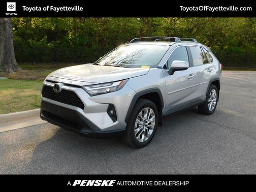 Silver Sky Metallic 2025 Toyota RAV4 XLE Premium
