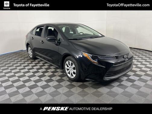 Midnight Black Metallic 2024 Toyota Corolla LE