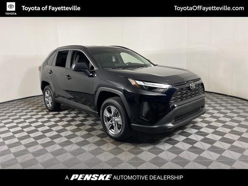 Midnight Black Metallic 2025 Toyota RAV4 Hybrid SE