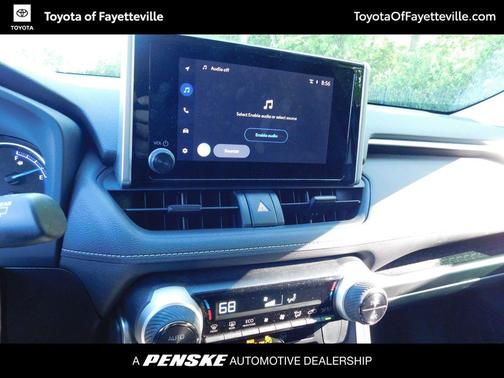 Midnight Black Metallic 2025 Toyota RAV4 Hybrid SE