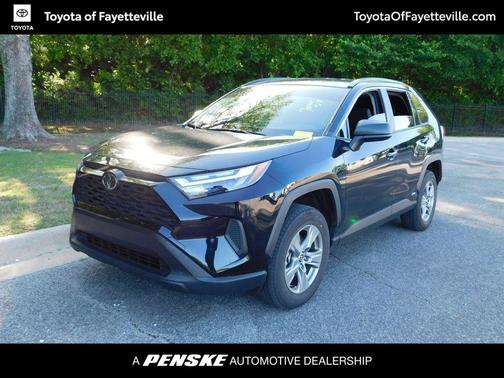 Midnight Black Metallic 2025 Toyota RAV4 Hybrid SE