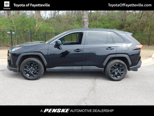 Midnight Black Metallic 2021 Toyota RAV4 LE