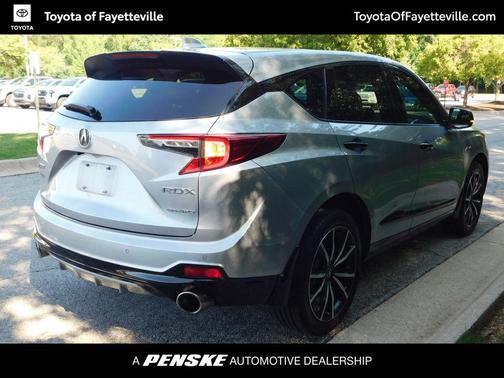 Liquid Carbon Metallic 2025 Acura RDX A-Spec Advance Package