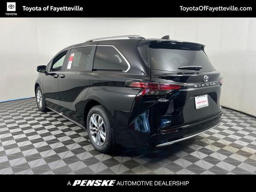 Midnight Black Metallic 2026 Toyota Sienna Limited