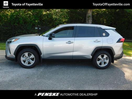 Silver Sky Metallic 2025 Toyota RAV4 Hybrid LE