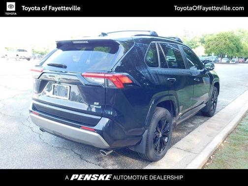 Midnight Black Metallic 2023 Toyota RAV4 Hybrid SE