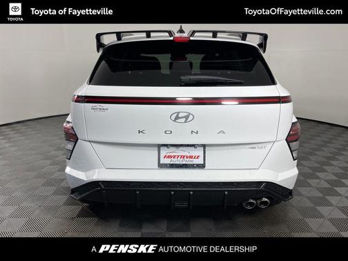 Atlas White 2024 Hyundai KONA N Line