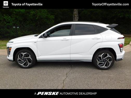 Atlas White 2024 Hyundai KONA N Line