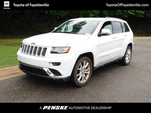 Bright White Clearcoat 2014 Jeep Grand Cherokee Summit