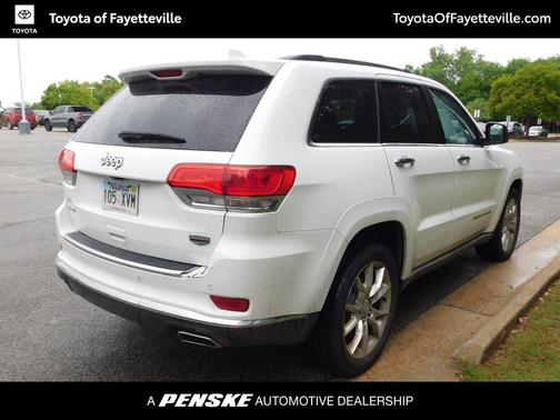 Bright White Clearcoat 2014 Jeep Grand Cherokee Summit