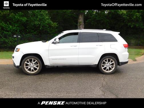 Bright White Clearcoat 2014 Jeep Grand Cherokee Summit