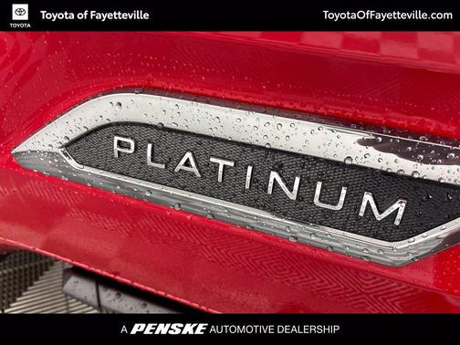 Supersonic Red 2026 Toyota Tundra Hybrid Platinum