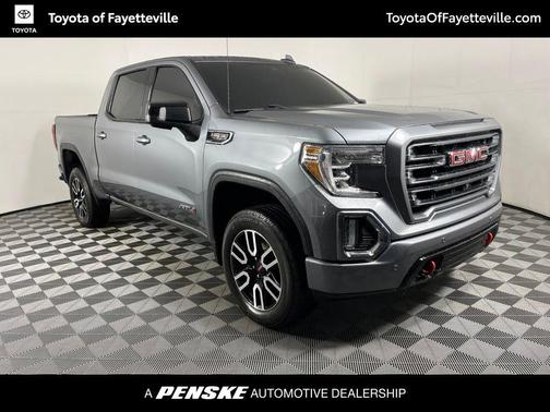 Satin Steel Metallic 2022 GMC Sierra 1500 AT4