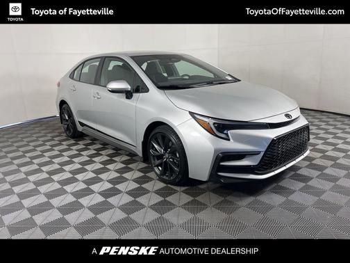 Classic Silver Metallic 2024 Toyota Corolla SE