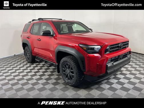 Supersonic Red 2026 Toyota 4Runner SR5
