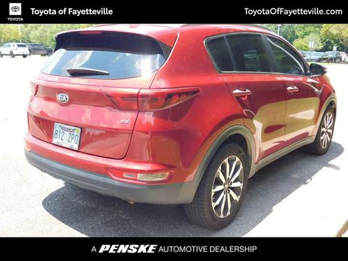 Hyper Red 2018 Kia Sportage EX