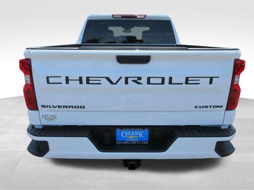 Summit White 2026 Chevrolet Silverado 1500 Custom