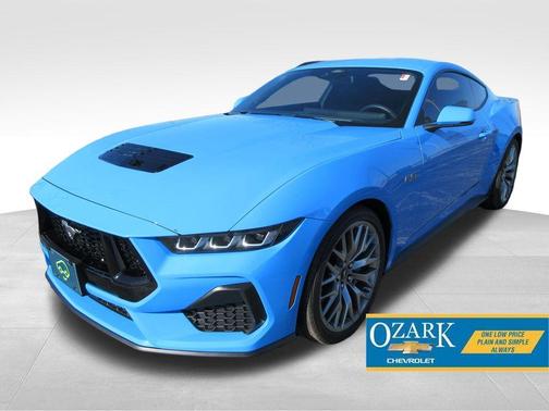 Grabber Blue 2025 Ford Mustang GT Premium