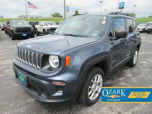 Slate Blue Pearlcoat 2019 Jeep Renegade Sport