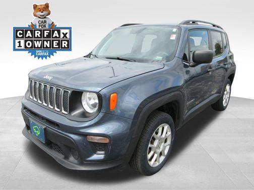 Slate Blue Pearlcoat 2019 Jeep Renegade Sport