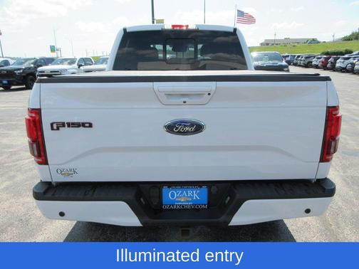 Oxford White 2015 Ford F-150 Lariat