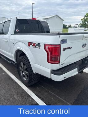 White 2015 Ford F-150 Lariat