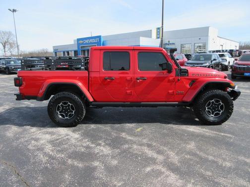 Firecracker Red Clearcoat 2021 Jeep Gladiator Mojave