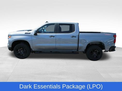 Sterling Gray Metallic 2024 Chevrolet Silverado 1500 Custom Trail Boss