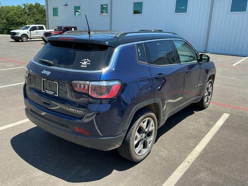 Jazz Blue Pearlcoat 2017 Jeep Compass Limited