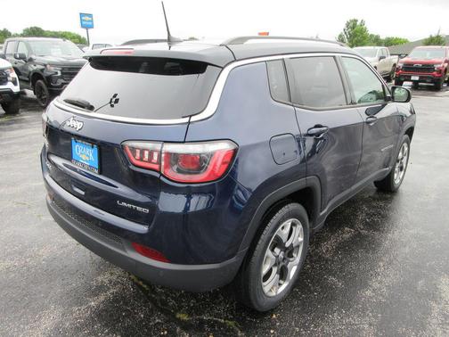 Jazz Blue Pearlcoat 2017 Jeep Compass Limited