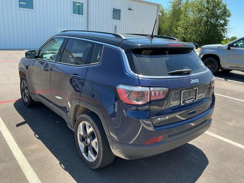 Jazz Blue Pearlcoat 2017 Jeep Compass Limited