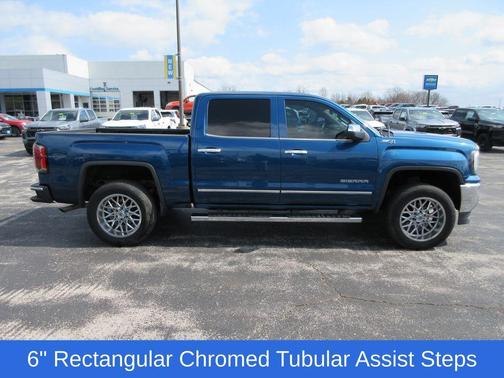 Stone Blue Metallic 2018 GMC Sierra 1500 SLT