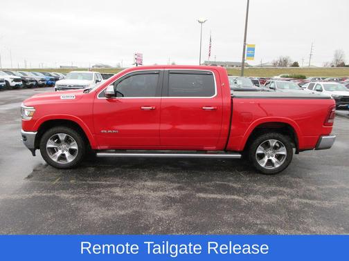 Flame Red Clearcoat 2021 RAM 1500 Laramie