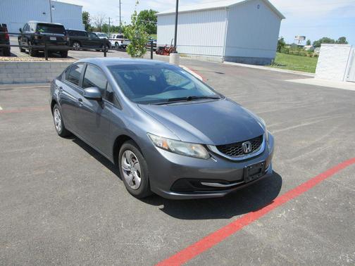 Cool Mist Metallic 2013 Honda Civic LX