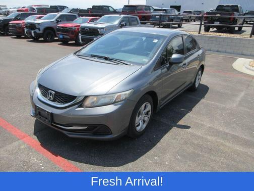 Cool Mist Metallic 2013 Honda Civic LX