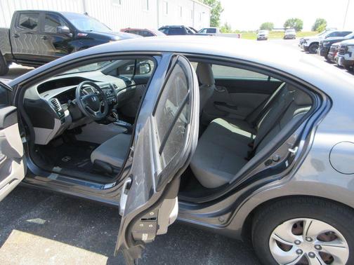 Cool Mist Metallic 2013 Honda Civic LX