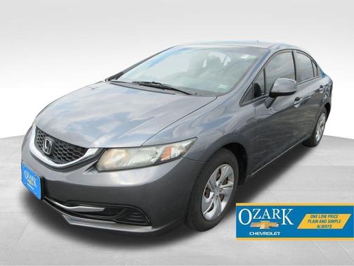 Cool Mist Metallic 2013 Honda Civic LX