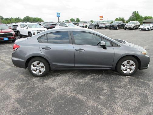 Cool Mist Metallic 2013 Honda Civic LX