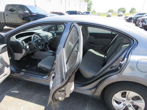 Cool Mist Metallic 2013 Honda Civic LX