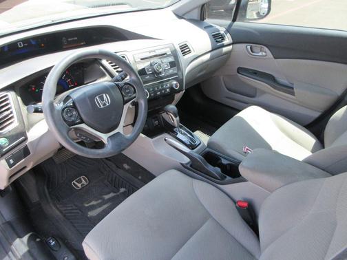 Cool Mist Metallic 2013 Honda Civic LX