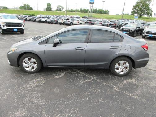 Cool Mist Metallic 2013 Honda Civic LX
