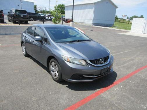 Cool Mist Metallic 2013 Honda Civic LX
