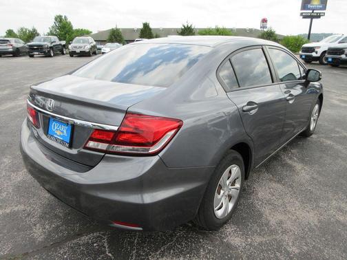 Cool Mist Metallic 2013 Honda Civic LX