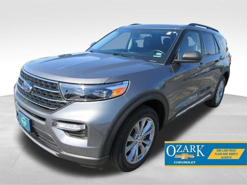 Gray Metallic 2023 Ford Explorer XLT