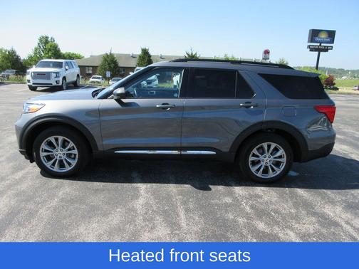 Gray Metallic 2023 Ford Explorer XLT