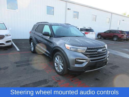 Gray Metallic 2023 Ford Explorer XLT
