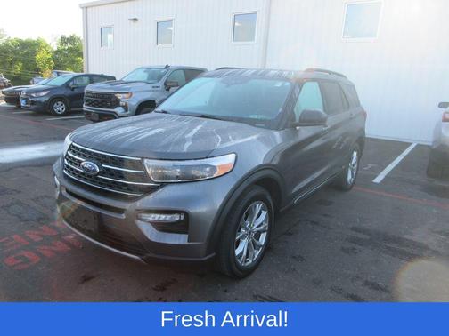 Gray Metallic 2023 Ford Explorer XLT